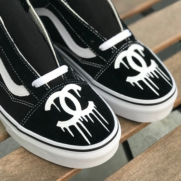 chanel vans sneakers